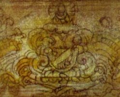 Background Tile fresco